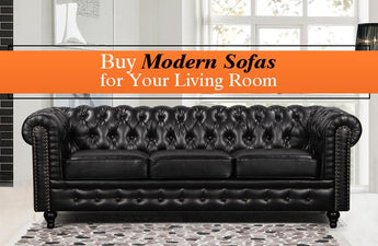 Buy Modern Leather Sofas for Your Living Room