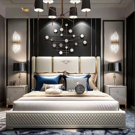Vega Royale Modern Luxury Bed Frame