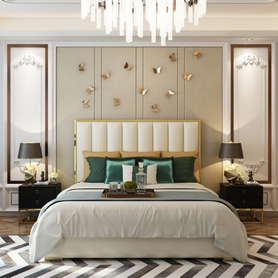 Aurora Modern Luxury Bed Frame