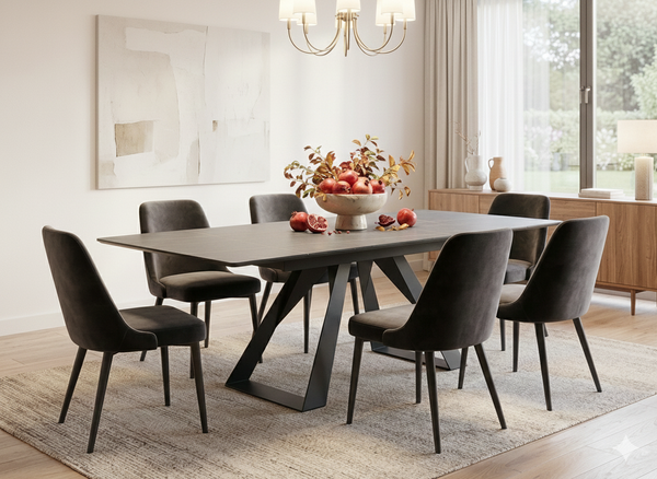 Silva Sintered Stone Dining Table