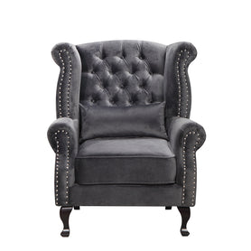 Luxe Armchair Dark Grey